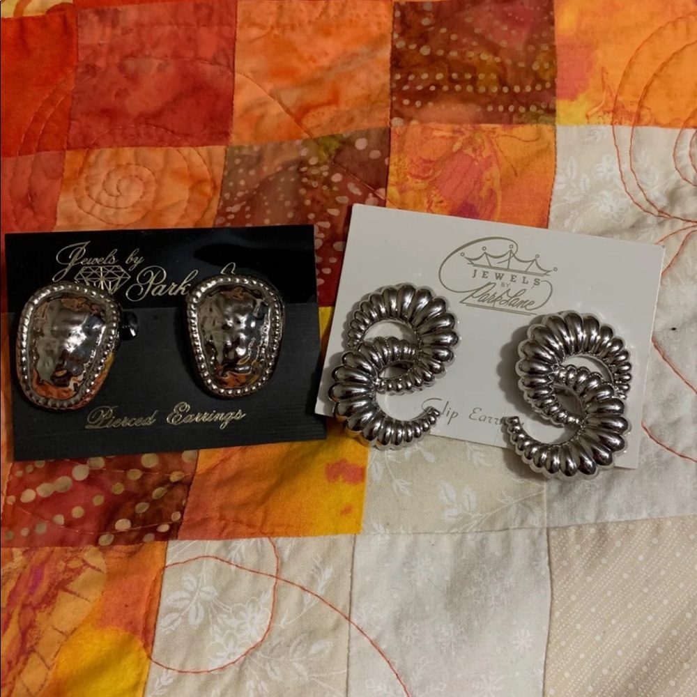 Park lane clip on earrings